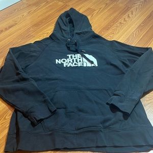 MensNORTH FACE embroidered hoodie